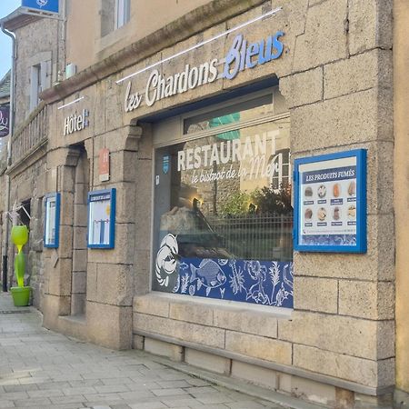 Logis Hotel Les Chardons Bleus Restaurant Le Bistrot De La Mer Roscoff Exterior photo